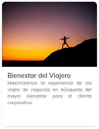 Bienestar al viajero Bienestar al viajero